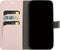 Mobiparts hoesje geschikt voor Apple iPhone 15 Pro Max - Wallet/Boekhoesje - Eco Leer - Magneet Sluiting - Opberg vakken - Roze