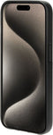Mobiparts hoesje geschikt voor Apple iPhone 15 Pro - Zacht TPU - Schokabsorberend TPU - Grip Coating - Zwart