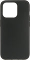 Mobiparts hoesje geschikt voor Apple iPhone 15 Pro - Zacht TPU - Schokabsorberend TPU - Grip Coating - Zwart