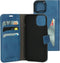 Mobiparts hoesje geschikt voor Apple iPhone 15 - Wallet/Boekhoesje - Eco Leer - Magneet Sluiting - Opberg vakken - Blauw