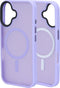 Mobiparts hoesje geschikt voor Apple iPhone 16 - Hardcover - MagSafe - Roze Paars