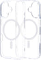 Mobiparts hoesje geschikt voor Apple iPhone 16 - Hardcover - MagSafe - Transparant