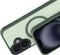 Mobiparts hoesje geschikt voor Apple iPhone 16 - Hardcover - MagSafe - Groen