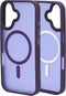 Mobiparts hoesje geschikt voor Apple iPhone 16 - Hardcover - MagSafe - Paars