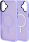 Mobiparts hoesje geschikt voor Apple iPhone 16 Plus - Hardcover - MagSafe - Roze Paars