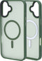 Mobiparts hoesje geschikt voor Apple iPhone 16 Plus - Hardcover - MagSafe - Groen
