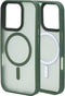 Mobiparts hoesje geschikt voor Apple iPhone 16 Pro - Hardcover - MagSafe - Groen