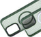 Mobiparts hoesje geschikt voor Apple iPhone 16 Pro Max - Hardcover - MagSafe - Groen