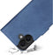 Mobiparts hoesje geschikt voor Apple iPhone 16 - Wallet/Boekhoesje - Eco Leer - Magneet Sluiting - Opberg vakken - Blauw