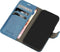 Mobiparts hoesje geschikt voor Apple iPhone 16 - Wallet/Boekhoesje - Eco Leer - Magneet Sluiting - Opberg vakken - Blauw