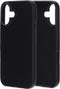 Mobiparts hoesje geschikt voor Apple iPhone 16 - Zacht TPU - Schokabsorberend TPU - Grip Coating - Zwart