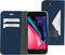 Mobiparts hoesje geschikt voor Apple iPhone 7/8/SE(2020/2022) - Wallet/Boekhoesje - Eco Leer - Magneet Sluiting - Opberg vakken - Blauw