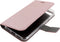 Mobiparts hoesje geschikt voor Apple iPhone 7/8/SE(2020/2022) - Saffiano Wallet/Portemonnee hoesje - Magneet Sluiting - 3 Opbergvakken - Roze