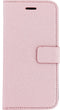 Mobiparts hoesje geschikt voor Apple iPhone 7/8/SE(2020/2022) - Saffiano Wallet/Portemonnee hoesje - Magneet Sluiting - 3 Opbergvakken - Roze