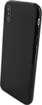 Mobiparts hoesje geschikt voor Apple iPhone X/10 Apple iPhone Xs - Zacht TPU - Schokabsorberend TPU - Grip Coating - Zwart