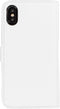 Mobiparts hoesje geschikt voor Apple iPhone X/10 Apple iPhone Xs - Saffiano Wallet/Portemonnee hoesje - Magneet Sluiting - 3 Opbergvakken - Wit