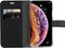 Mobiparts hoesje geschikt voor Apple iPhone X/10 Apple iPhone Xs - Wallet/Boekhoesje - Eco Leer - Magneet Sluiting - Opberg vakken - Zwart