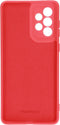 Mobiparts hoesje geschikt voor de Samsung Galaxy A73 (2022) 5G - Siliconen - Rood