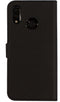 Mobiparts hoesje geschikt voor Huawei P20 Lite (2018) - Saffiano Wallet/Portemonnee hoesje - Magneet Sluiting - 3 Opbergvakken - Zwart