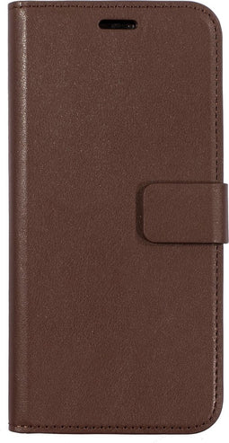 Mobiparts hoesje geschikt voor Huawei P20 Lite (2018) - Wallet/Boekhoesje - Eco Leer - Magneet Sluiting - Opberg vakken - Bruin