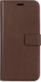 Mobiparts hoesje geschikt voor Huawei P20 Lite (2018) - Wallet/Boekhoesje - Eco Leer - Magneet Sluiting - Opberg vakken - Bruin