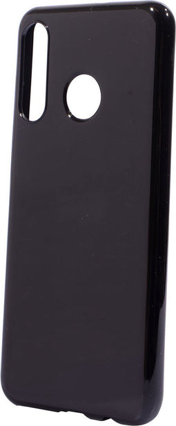 Mobiparts hoesje geschikt voor Huawei P30 Lite - Zacht TPU - Schokabsorberend TPU - Grip Coating - Zwart