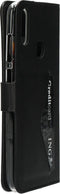 Mobiparts hoesje geschikt voor Huawei Y7 (2019) - Wallet/Boekhoesje - Eco Leer - Magneet Sluiting - Opberg vakken - Zwart