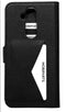 Mobiparts hoesje geschikt voor Nokia 8.1 - Wallet/Boekhoesje - Eco Leer - Magneet Sluiting - Opberg vakken - Zwart