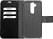 Mobiparts hoesje geschikt voor Nokia 8.1 - Wallet/Boekhoesje - Eco Leer - Magneet Sluiting - Opberg vakken - Zwart