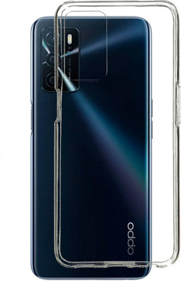Mobiparts hoesje geschikt voor Oppo A16 OPPO A54S - Zacht TPU - Schokabsorberend TPU - Grip Coating - Transparant