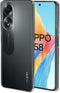 Mobiparts hoesje geschikt voor Oppo A58 - Zacht TPU - Schokabsorberend TPU - Grip Coating - Transparant