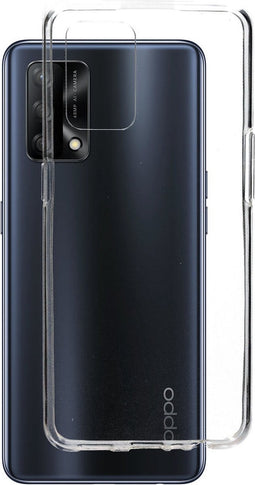 Mobiparts hoesje geschikt voor Oppo A74 4G - Zacht TPU - Schokabsorberend TPU - Grip Coating - Transparant
