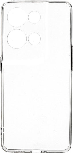 Mobiparts hoesje geschikt voor Oppo Reno8 Pro - Zacht TPU - Schokabsorberend TPU - Grip Coating - Transparant