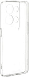 Mobiparts hoesje geschikt voor Oppo Reno8 Pro - Zacht TPU - Schokabsorberend TPU - Grip Coating - Transparant