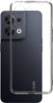 Mobiparts hoesje geschikt voor Oppo Reno8 - Zacht TPU - Schokabsorberend TPU - Grip Coating - Transparant