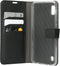 Mobiparts hoesje geschikt voor Samsung Galaxy A10 - Wallet/Boekhoesje - Eco Leer - Magneet Sluiting - Opberg vakken - Zwart