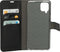 Mobiparts hoesje geschikt voor Samsung Galaxy A12 - Wallet/Boekhoesje - Eco Leer - Magneet Sluiting - Opberg vakken - Zwart