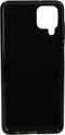 Mobiparts hoesje geschikt voor Samsung Galaxy A12 - Zacht TPU - Schokabsorberend TPU - Grip Coating - Zwart
