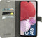 Mobiparts hoesje geschikt voor Samsung Galaxy A13 4G - Wallet/Boekhoesje - Eco Leer - Magneet Sluiting - Opberg vakken - Grijs