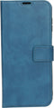Mobiparts hoesje geschikt voor Samsung Galaxy A14 4G/5G - Wallet/Boekhoesje - Eco Leer - Magneet Sluiting - Opberg vakken - Blauw