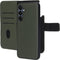 Mobiparts hoesje geschikt voor Samsung Galaxy A16 - Wallet 2-in-1 Boekhoesje - MagSafe - Echt Leder - Uitneembare Case - Sterke Magneet Sluiting - Contactloos betalen - Groen