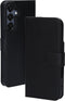 Mobiparts hoesje geschikt voor Samsung Galaxy A16 - Wallet/Boekhoesje - Eco Leer - Magneet Sluiting - Opberg vakken - Zwart