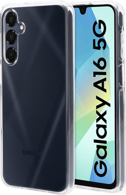 Mobiparts hoesje geschikt voor Samsung Galaxy A16 - Zacht TPU - Schokabsorberend TPU - Grip Coating - Transparant