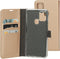 Mobiparts hoesje geschikt voor Samsung Galaxy A21s - Saffiano Wallet/Portemonnee hoesje - Magneet Sluiting - 3 Opbergvakken - Koper