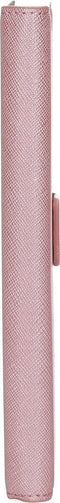 Mobiparts hoesje geschikt voor Samsung Galaxy A21s - Saffiano Wallet/Portemonnee hoesje - Magneet Sluiting - 3 Opbergvakken - Roze