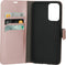 Mobiparts hoesje geschikt voor Samsung Galaxy A23 - Wallet/Boekhoesje - Eco Leer - Magneet Sluiting - Opberg vakken - Roze