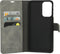 Mobiparts hoesje geschikt voor Samsung Galaxy A23 - Wallet/Boekhoesje - Eco Leer - Magneet Sluiting - Opberg vakken - Grijs