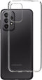 Mobiparts hoesje geschikt voor Samsung Galaxy A23 - Zacht TPU - Schokabsorberend TPU - Grip Coating - Transparant