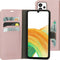 Mobiparts hoesje geschikt voor Samsung Galaxy A33 5G - Wallet/Boekhoesje - Eco Leer - Magneet Sluiting - Opberg vakken - Roze