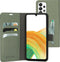 Mobiparts hoesje geschikt voor Samsung Galaxy A33 5G - Wallet/Boekhoesje - Eco Leer - Magneet Sluiting - Opberg vakken - Groen